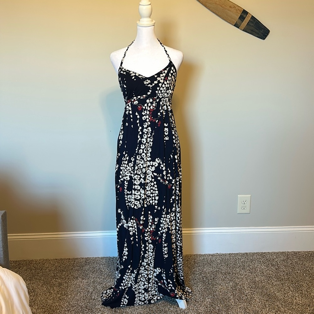 Express floral maxi dress size small